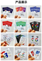 Weißer Tintenstrahl-Bedruckter Wasserfester RFID-PVC-NFC-Smartcard mit NTAG215-Chip für Geschäftshotels-Türschlösser