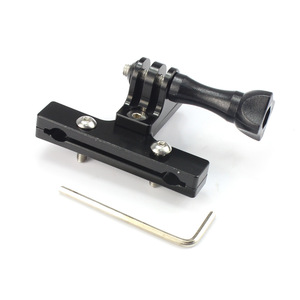 Feichao Action Camera Mount For GoPro 13 9 Adjustable Bike Seat Clamp Holder <b>Plastic</b> Mounting <b>Bracket</b> - Product Image 4