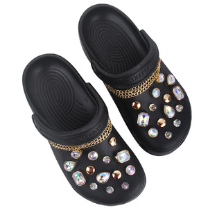 2024 nouveau bricolage strass chaussure fleur décoration accessoires chaussure fleur boucle détachable Crocodile breloque ensemble - Product Image 3
