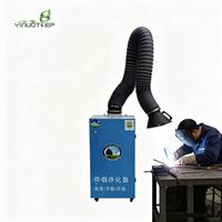 Nouvelle machine d'extraction des fumées de soudage industrielle, taux de capture élevé, 3 HP, efficacité de 99,999 % pour les fumées et poussières de soudage