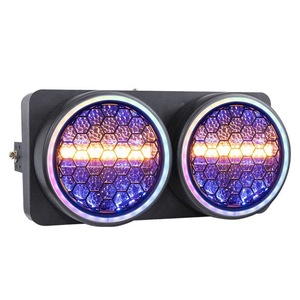 ไฟฉายแสง <span class=keywords><strong>RGB</strong></span> 2ตา DMX512พื้นหลังแบบ Blinder Matrix - Product Image 1