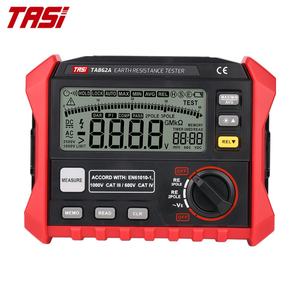 Medidor de Resistencia a Tierra Digital de Alta Calidad TASI TA862A, Nuevo Modelo con Pantalla de Resistencia a Tierra de 2 y 3 Polos - Product Image 2