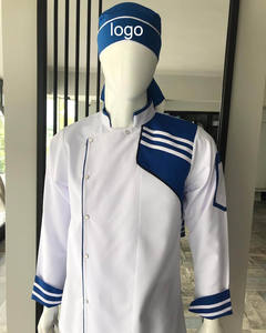 Personalizzare il logo manica lunga giacca uniforme da cuoco ristorante giacche da cucina e cappotto da <span class=keywords><strong>Chef</strong></span> <span class=keywords><strong>per</strong></span> Hotel Uniformes <span class=keywords><strong>Chef</strong></span> - Product Image 3