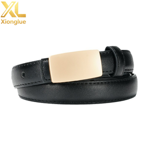 Genuine Suede Leather <b>Belt</b> for <b>Women</b> 2cm Thin Waistband Luxury <b>Gold</b> Plate Buckle Ladies Matte Leather <b>Belts</b> for Dress Jeans - Product Image 4