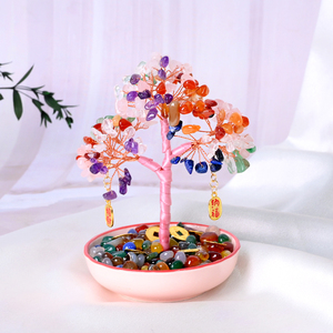 Wholesale Natural Crystal <b>tree</b> 7 <b>chakra</b> money <b>tree</b> for Home Decoration - Product Image 2