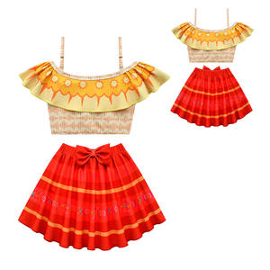 Descuento Moda <span class=keywords><strong>Encanto</strong></span> Estilo Conjunto de dos piezas Niños Bikinis Niñas Traje de baño Ropa de playa Trajes de baño - Product Image 6