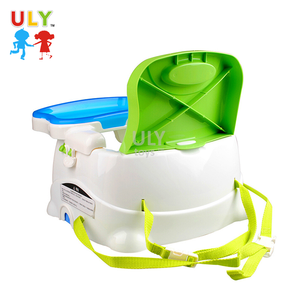 Set tavolo da pranzo portatile pieghevole 2-in-1 per il sollevamento della cintura di sicurezza in plastica per bambini 0-12 - Product Image 4