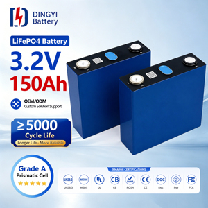 电池充电器 DY Gotion LFP Lifepo4 太阳能电池 8000+ 次循环 3.2V 150Ah 外置棱形半固态电池 - Product Image 2