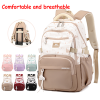 Sac à Dos Scolaire Tendance pour Filles, Sacs d'École Mignons à Imprimés, Sac à Dos Imperméable pour Enfants et Adolescents, Mochilas Escolares