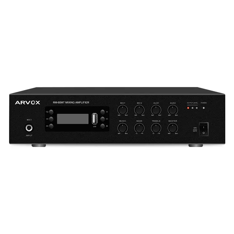 PA1 DC 24V Am Fm Tuner Usb Âm Nhạc Tích Hợp Địa Chỉ Công Cộng Bt Âm Thanh Pa Loa Trần Mini Stereo Class D Công Suất Âm Thanh Khuếch Đại