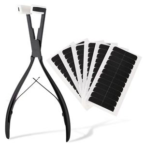 Kit de herramientas de extensión de cabello con logotipo personalizado, cinta <span class=keywords><strong>el</strong></span>éctrica eliminadora de cinta caliente, juego de cinta raspadora, alicates de extensión de cabello - Product Image 5