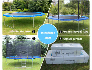 Aire de jeux interactive Kira Commercial avec grands toboggans, trampoline intérieur pour enfants et parcours d'obstacles - Product Image 6