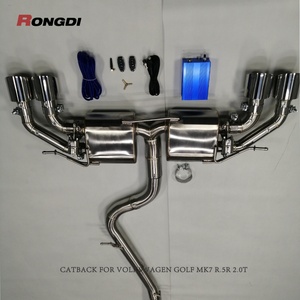 ท่อไอเสียแคทแบ็กสแตนเลสสมรรถนะสูงสำหรับรถยนต์ VW GOLF 7/7.5 MK7/MK7.5 GTI 2.0T ปี 2014-2020 - Product Image 2