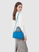 Sac à main Boston vintage en cuir véritable grainé, double fermeture éclair, grande capacité, luxe, avec poignée, sac bandoulière pour femme, sac bowling