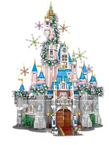 LOZ 3D Diy block jouets éducatifs apparence délicate belle fantaisie château magique jouets d'assemblage pour enfants - Product Image 2