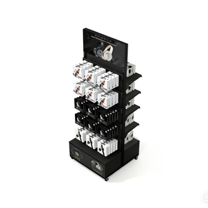 Support d'affichage en acier personnalisable avec support au sol, autoportant et à faire soi-même pour <span class=keywords><strong>les</strong></span> supermarchés - Product Image 2