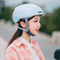 Casco Plegable Unisex Billionsports 152M con Certificación CCC, ABS+EPS, Ligero, Transpirable, con Cierre de Hebilla para Scooter Eléctrico