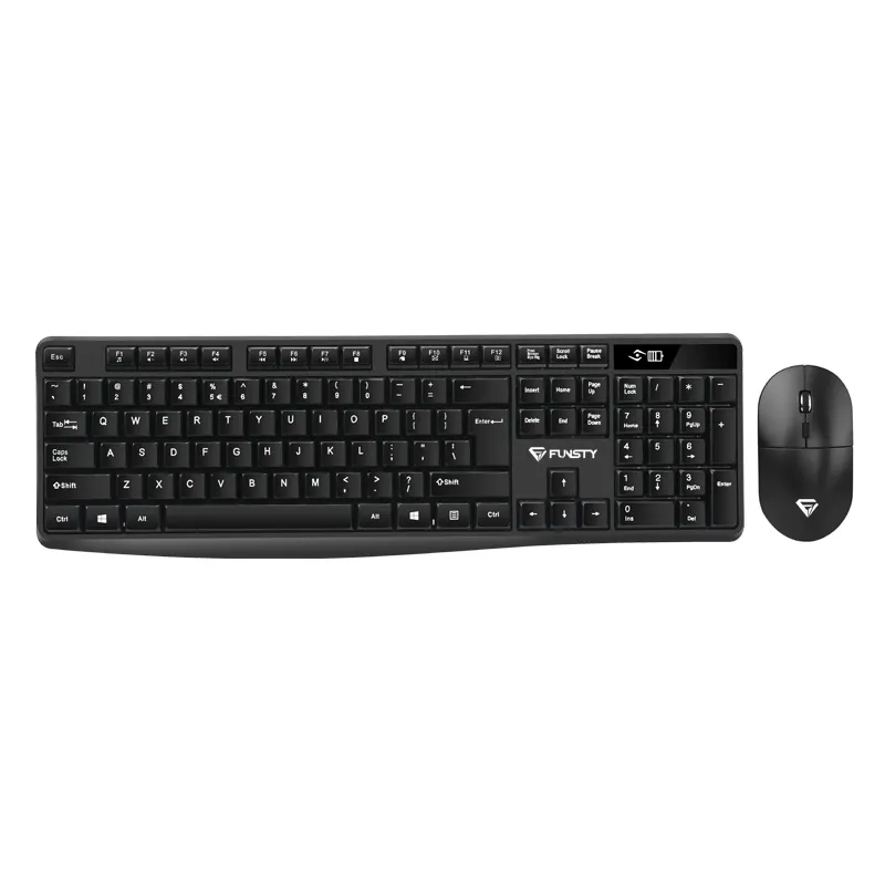 Office OEM membrane keycaps keyboard oem colored manufacturer 104 keys 2.4G wireless keyboard and mouse combos