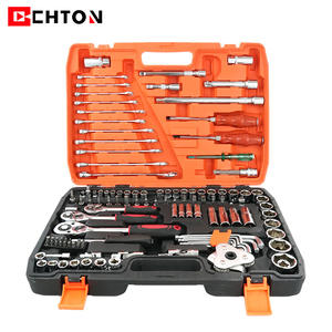 Chton Kawataku 24 Tooth <b>Ratchet</b> Wrench Set <b>1</b>/<b>2</b> In Crv Steel Auto Repair Tools With Extension Bar And Socket - Product Image 4