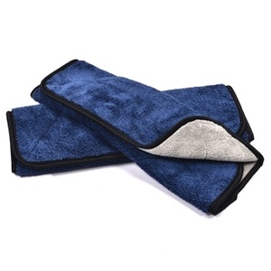 Di alta qualità 35x35 Cm doppio strato <span class=keywords><strong>Auto</strong></span> assorbente in microfibra girata ad asciugatura rapida <span class=keywords><strong>Auto</strong></span> lavaggio panno asciugamano per pulizia - Product Image 2
