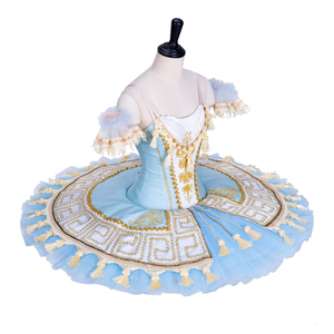 Robe de ballet tutu pour filles, robe pour <span class=keywords><strong>femme</strong></span>, plusieurs couleurs, haut à volants, oiseau bleu, pour adulte - Product Image 2