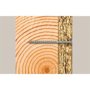 FISCHER - 670117 Vis pour panneau de particules blanc galvanisé Pozidriv à tête fraisée plate et filetage partiel FPF II CZP BC - Product Image 2