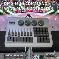 QSE Lighting Nouveau Contrôleur DMX Portable en Métal Fine Line MIN Command Wing 6A pour Spectacles en Direct