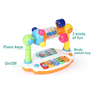 Piano Musical Giratorio para Niños, Teclado de Sonido Suave, Juguete Musical Educativo para Bebés, Agente Profesional 1688 - Product Image 6