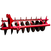 Charrue à disques montée sur tracteur YT pour rizières, matériel agricole, cultivateur
