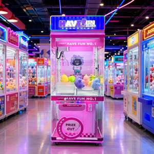 Have Fun Pink <b>Claw</b> <b>Machine</b> Commercial Plush Toy Crane Game <b>Machine</b> for Mall <b>Arcade</b> Center <b>Claw</b> <b>Machine</b> Prices - Product Image 2
