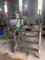 Cuve de mélange en acier inoxydable pour shampoing, savon liquide, avec agitateur, chauffage et pompe pour détergents en poudre et produits chimiques