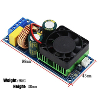 Carte d'amplificateur numérique HIFI de classe D haute puissance 500W IRS2092S, finie, mono/super LM3886