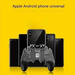 PUBG artefakt için hızlı yardımcı çekim düğmesi ile altı parmak bağlantı mobil oyun denetleyicisi joystick ve oyun için standı - Product Image 3