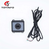 TOTINFO - Escáner de Código de Barras Automático de Largo Alcance con Tecnología de Escaneo CMOS 1D para Lavaderos de Autos