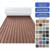 Revêtement de sol pour bateau en PVC + mousse HDPE antidérapant et imperméable pour extérieur