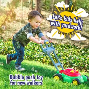 Bubble-N-Go Deluxe <strong>Toy</strong> Bubble <strong>Lawn</strong> <strong>Mower</strong> with 4 oz Bubble Solution, No Batteries Required - Product Image 4