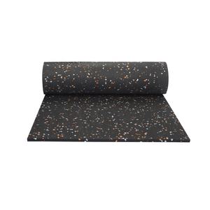 แผ่นยางปูพื้นกันลื่นหนา3-12มม. ม้วนพื้นยิมในร่มแผ่นยางกันเสียงรบกวน - Product Image 1