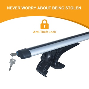 Barre Portatutto Universali Rimovibili in Alluminio <span class=keywords><strong>per</strong></span> <span class=keywords><strong>Auto</strong></span>, Capacità 100kg, Montaggio su Gancio Traino, Vendita all'Ingrosso - Product Image 5