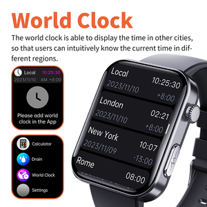 Nuevo Reloj Inteligente F310 2026 con Monitoreo de ECG y HRV, Detección de Caídas, Temperatura Corporal, Rastreador de <span class=keywords><strong>Salud</strong></span> y Ejercicio - Product Image 6