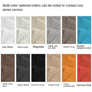 PU đá da văn hóa đá mô phỏng đá phiến nền tường nhỏ sỏi cổ - Product Image 6