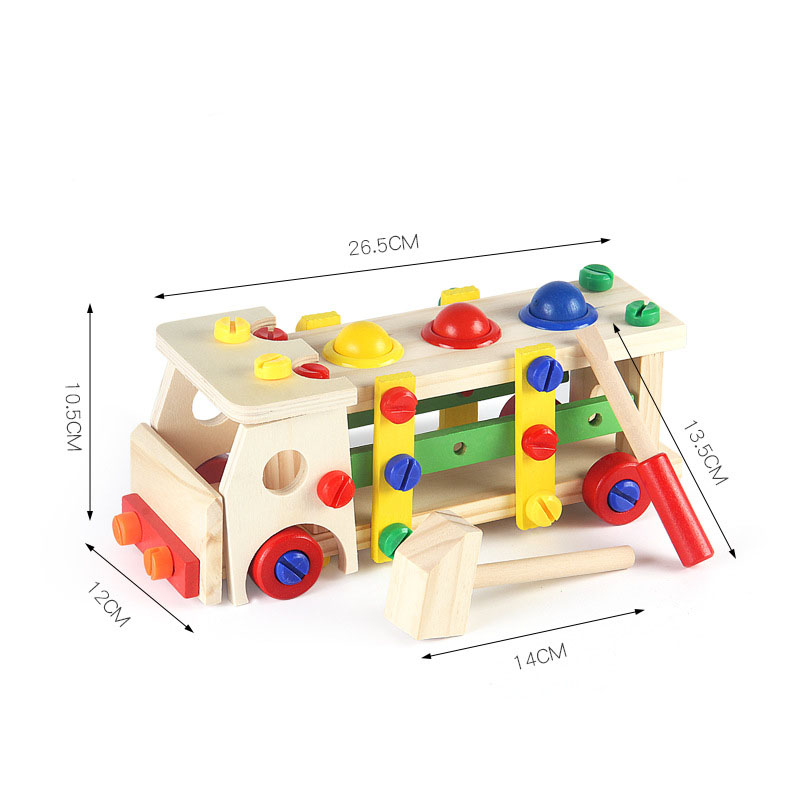 Detachable Wooden DIY Assemble Car preview 5