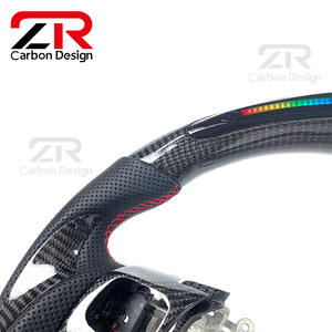 Volant de voiture personnalisé en fibre de carbone avec écran LED sportif pour Lexus IS ISF RC RCF IS200 IS250 IS300 IS350 <span class=keywords><strong>RC300</strong></span> - Product Image 2