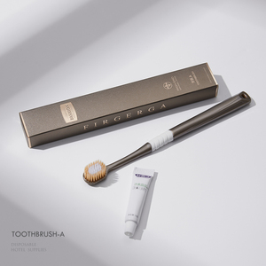 Set da viaggio di cosmetici biologici di lusso forniture alberghiere usa e getta tra cui Gel doccia articoli da toeletta sapone Kit dentale Shampoo stampato - Product Image 2