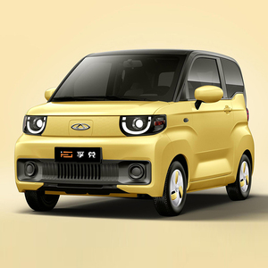 2025 Chery New Energy Cherry QQ Ice Cream 4-Wheel Adult Electric Mini Car 3-Door 4-Seater Price Used Small <strong>Ev</strong> From China - Product Image 2