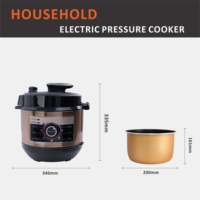 Ewant 6L 1000W Panci Presto Listrik Stainless Steel Satu Panci 13-in-1 Multifungsi Kontrol Digital Otomatis untuk Penggunaan Rumah Tangga