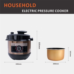 Olla a Presión Eléctrica Ewant de 6L y 1000W, de Acero Inoxidable, Multiusos 13 en 1, Control Digital Automático, para Uso Doméstico - Product Image 1