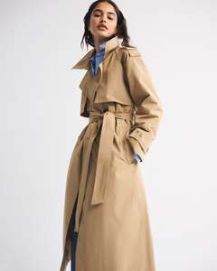 Personalizzato donna kaki lusso lungo inverno oversize Waterpoof con cappuccio <span class=keywords><strong>Trench</strong></span> di alta qualità per le signore delle donne - Product Image 3
