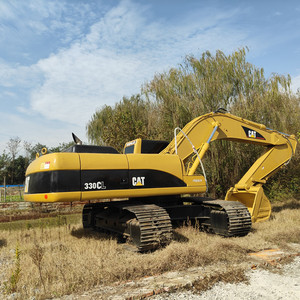 Excavadora de cadenas usada CAT 330CL 330B 330D 330DL de 30 toneladas, fuerza de excavación adecuada para construcción de carreteras y excavación de cimentaciones, en stock. - Product Image 3