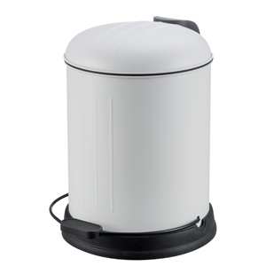 Nuevo bote de <span class=keywords><strong>basura</strong></span> comercial de acero inoxidable con recubrimiento en polvo <span class=keywords><strong>Retro</strong></span> de 12 litros - Product Image 4