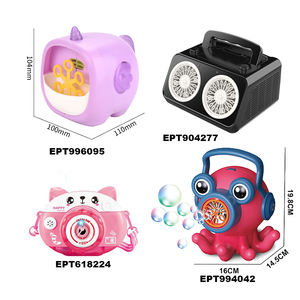 เครื่องทำฟองสบู่รูปกล้องถ่ายรูป EPT รุ่นใหม่ มี 2 สี สนุกสนาน เหมาะสำหรับงานปาร์ตี้นอกบ้าน พร้อมไฟและเสียงเพลง สำหรับเด็ก - Product Image 2